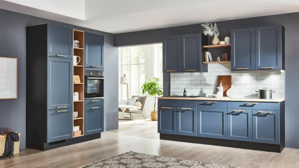 Arched cabinet display styling