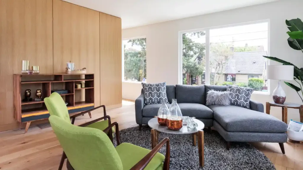 mid century modern accent chairs