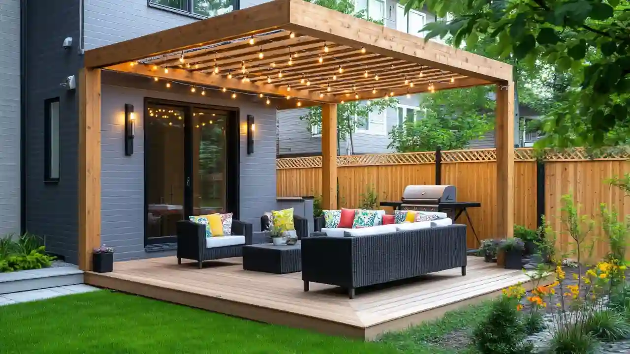 outdoor sectional for small patio