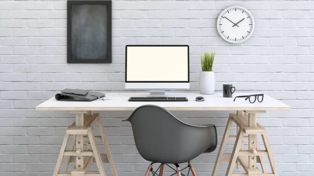 small desk setup ideas